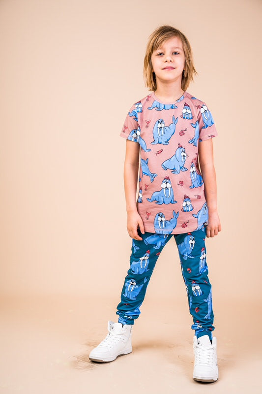 Broek / Trousers Walrus Teal - Mullido