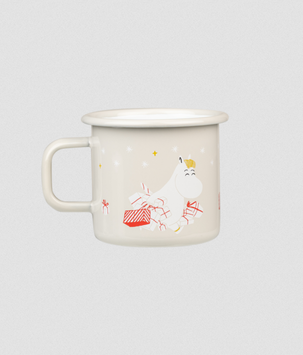 Moomin enamel mug Gifts 3,7dl – Muurla