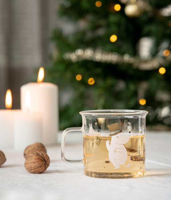 Moomin glass mug Sparkling stars 3,5dl – Muurla