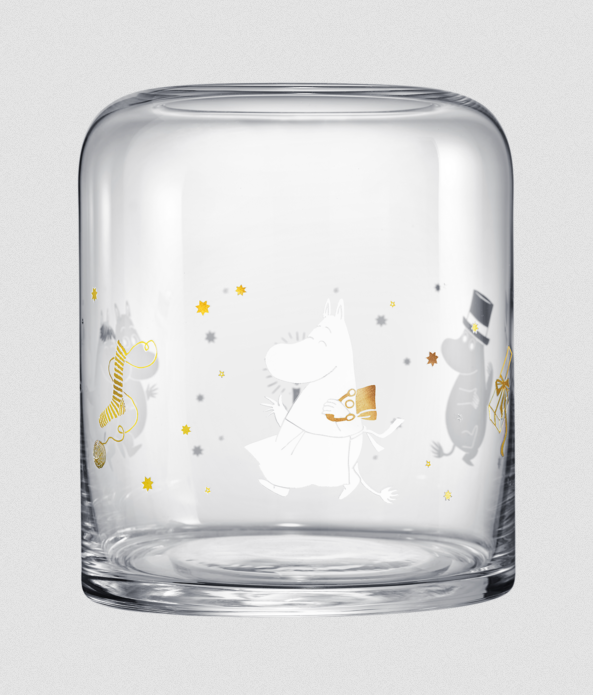 Moomin lantern Sparkling stars 18cm – Muurla