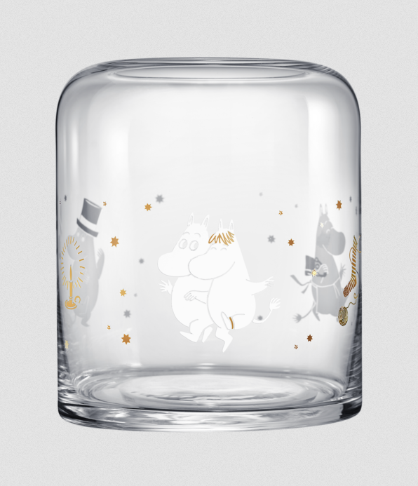 Moomin lantern Sparkling stars 18cm – Muurla