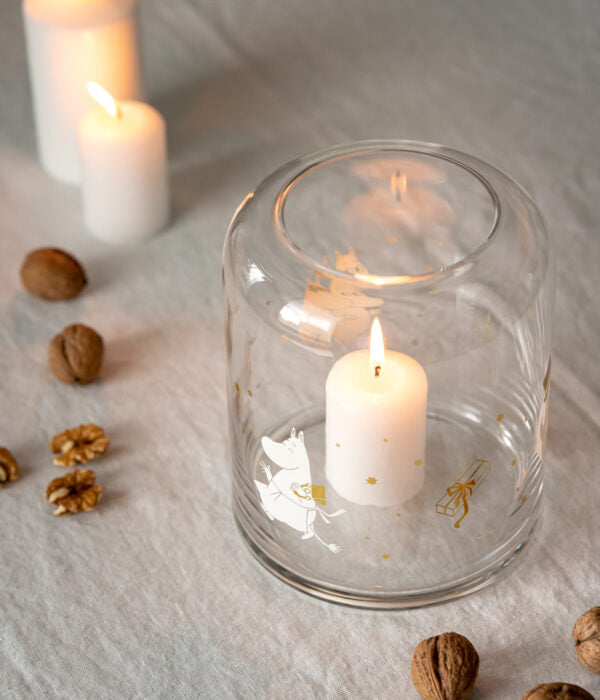 Moomin lantern Sparkling stars 18cm – Muurla