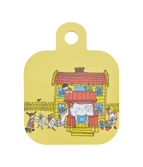 Pippi Langkous Chop & Serve Board Villa Villekulla 25 x 32cm – Muurla