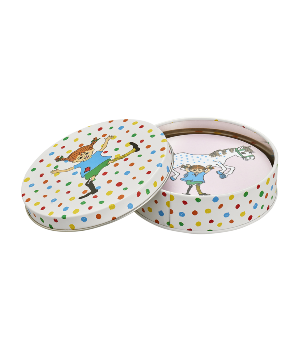 Pippi Langkous Coasters in a Tin - 4pcs – Muurla
