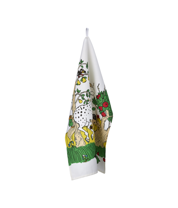 Theedoek Pippi Langkous "The Way Home" - Muurla