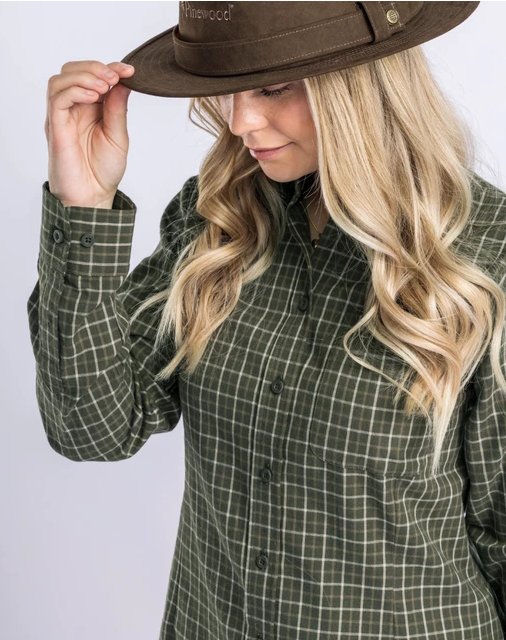 Nydala Grouse Shirt – Women - Off White - Pinewood