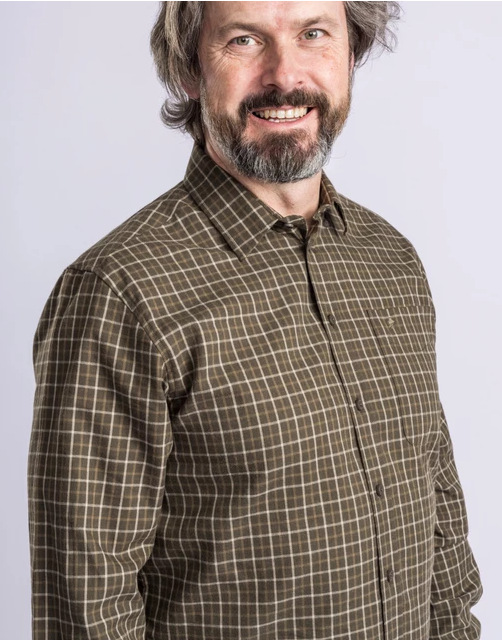 Blouse / Nydala Grouse Shirt – Men - Off White - Pinewood