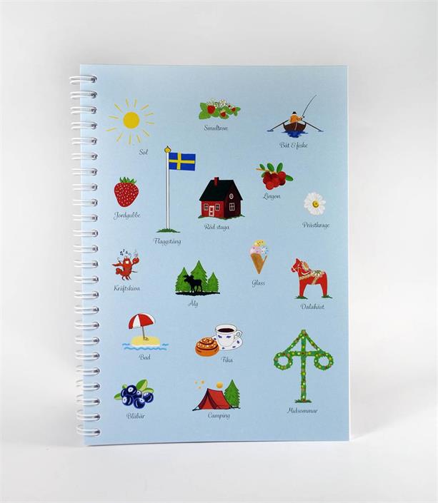 Schrift / Notebook Swedish Traditions – Mellow Design
