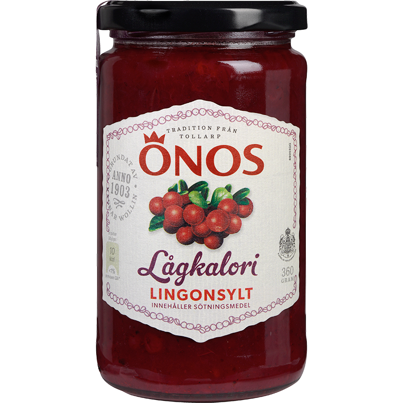 Jam / Lingonsylt Lågkalori 360 g – ÖNOS