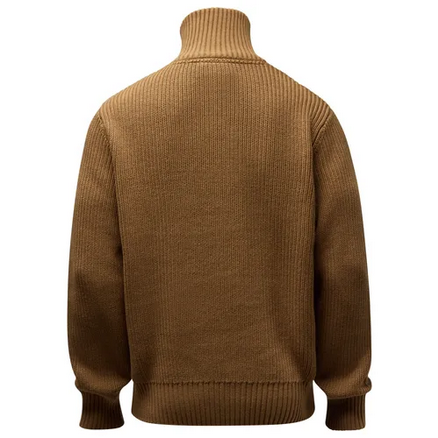 Philip Knitted Sweater - Men - D. Sandstone - Pinewood