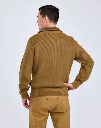 Philip Knitted Sweater - Men - D. Sandstone - Pinewood