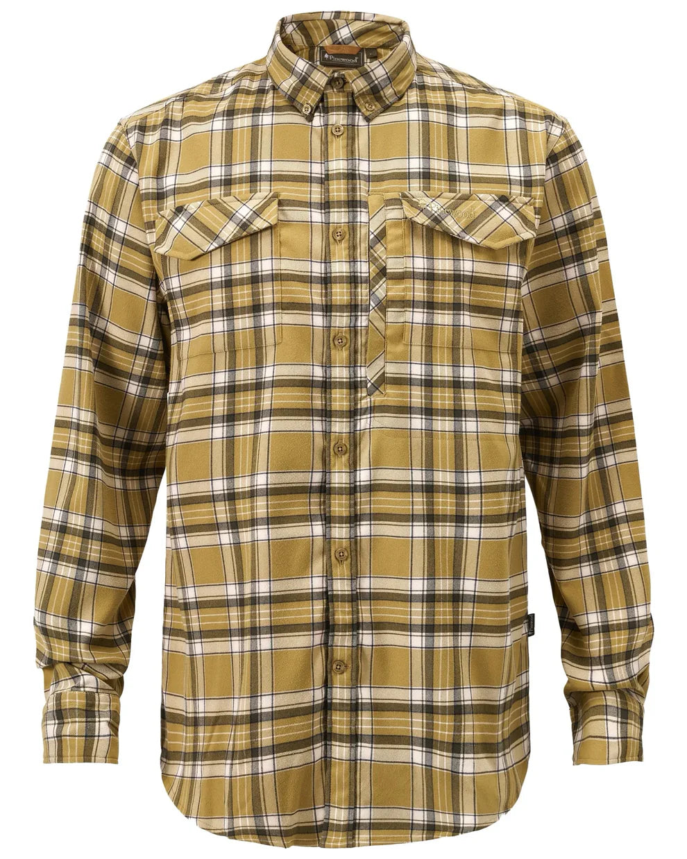 Abisko Hiking Flannel shirt - Men - Golden Hay - Pinewood