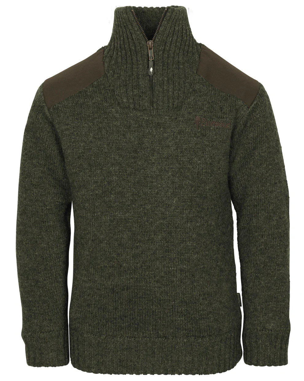 Trui / Jas Hurricane Sweater Wind stopper - Kids – Green – Pinewood