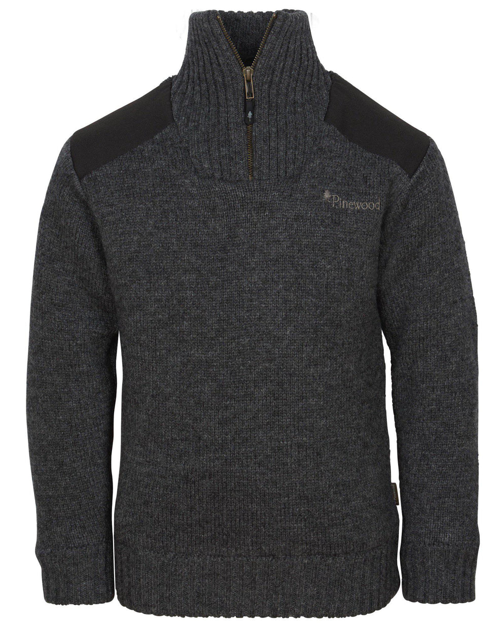 Trui / Jas Hurricane Sweater Wind stopper - Kids – Grey – Pinewood