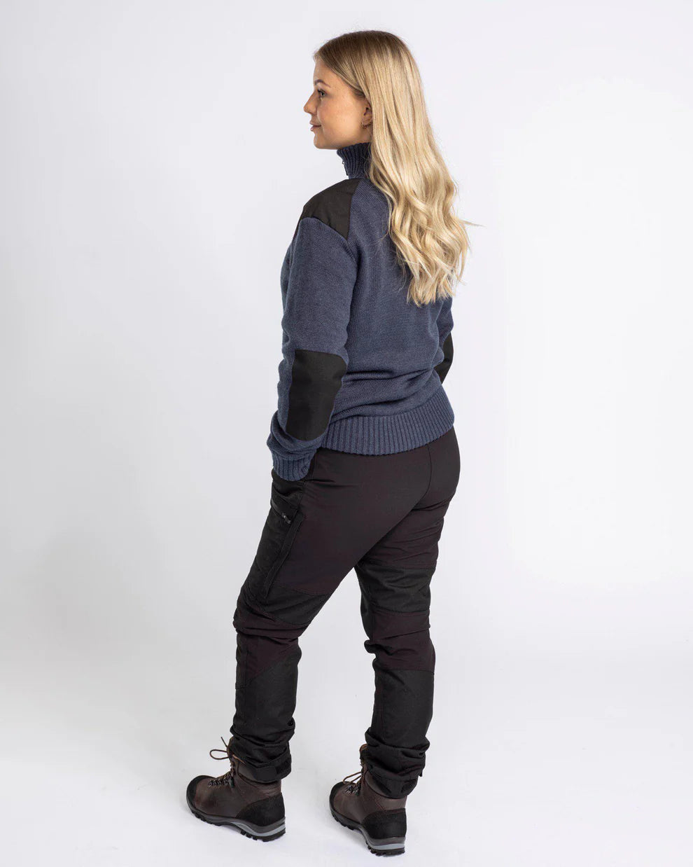 Hurricane Sweater Wind stopper - Women – Burgundy – Pinewood