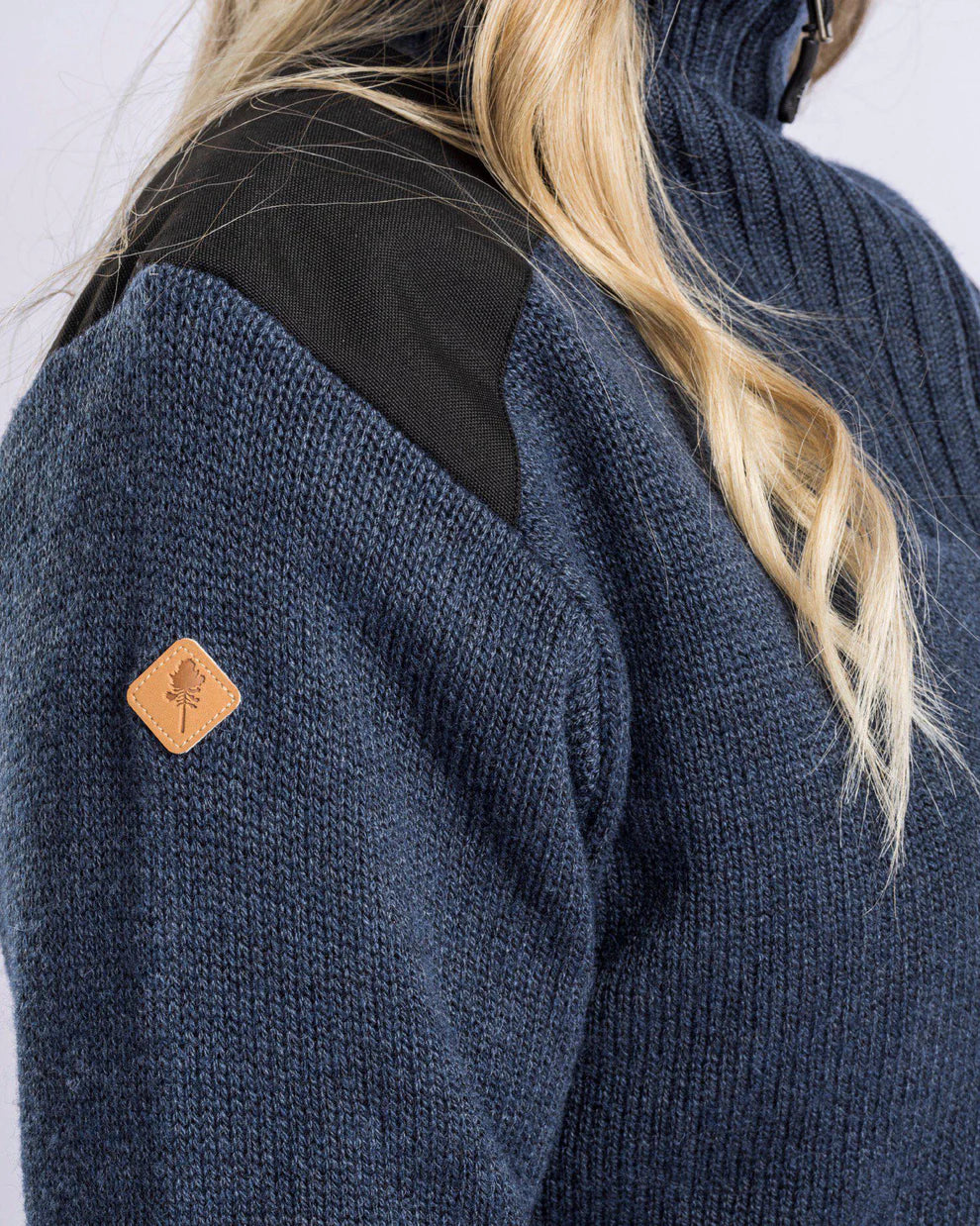 Hurricane Sweater Wind stopper - Women – Navy – Pinewood