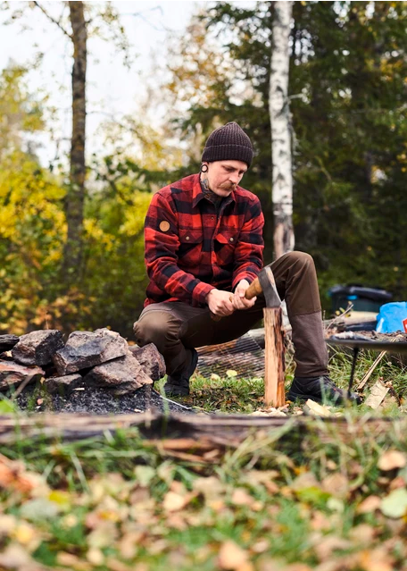 Shirt (Tussenjas) Canada Classic 2.0 met voering - Men - Red - Pinewood