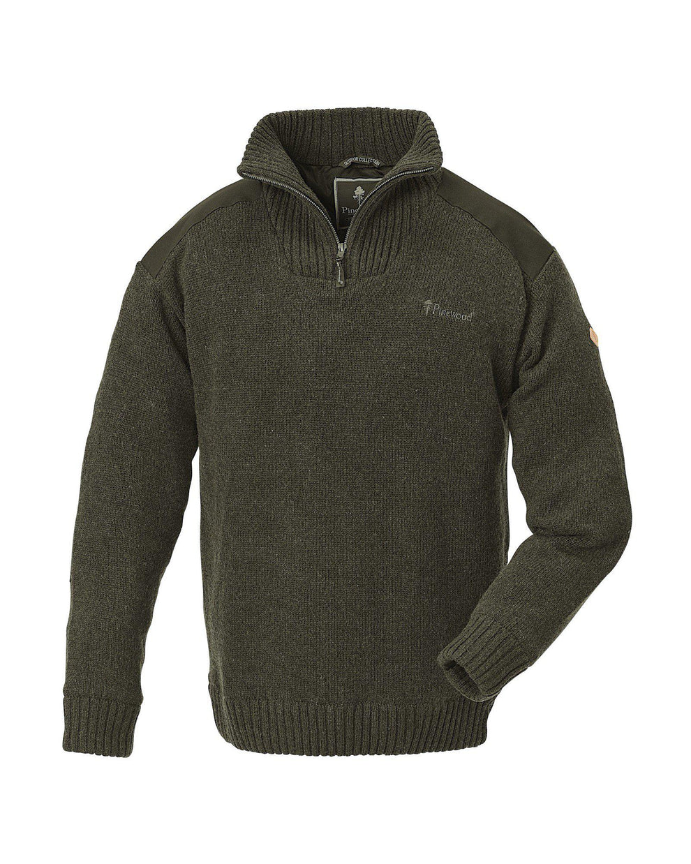 Hurricane Sweater Wind stopper - Men – Green – Pinewood