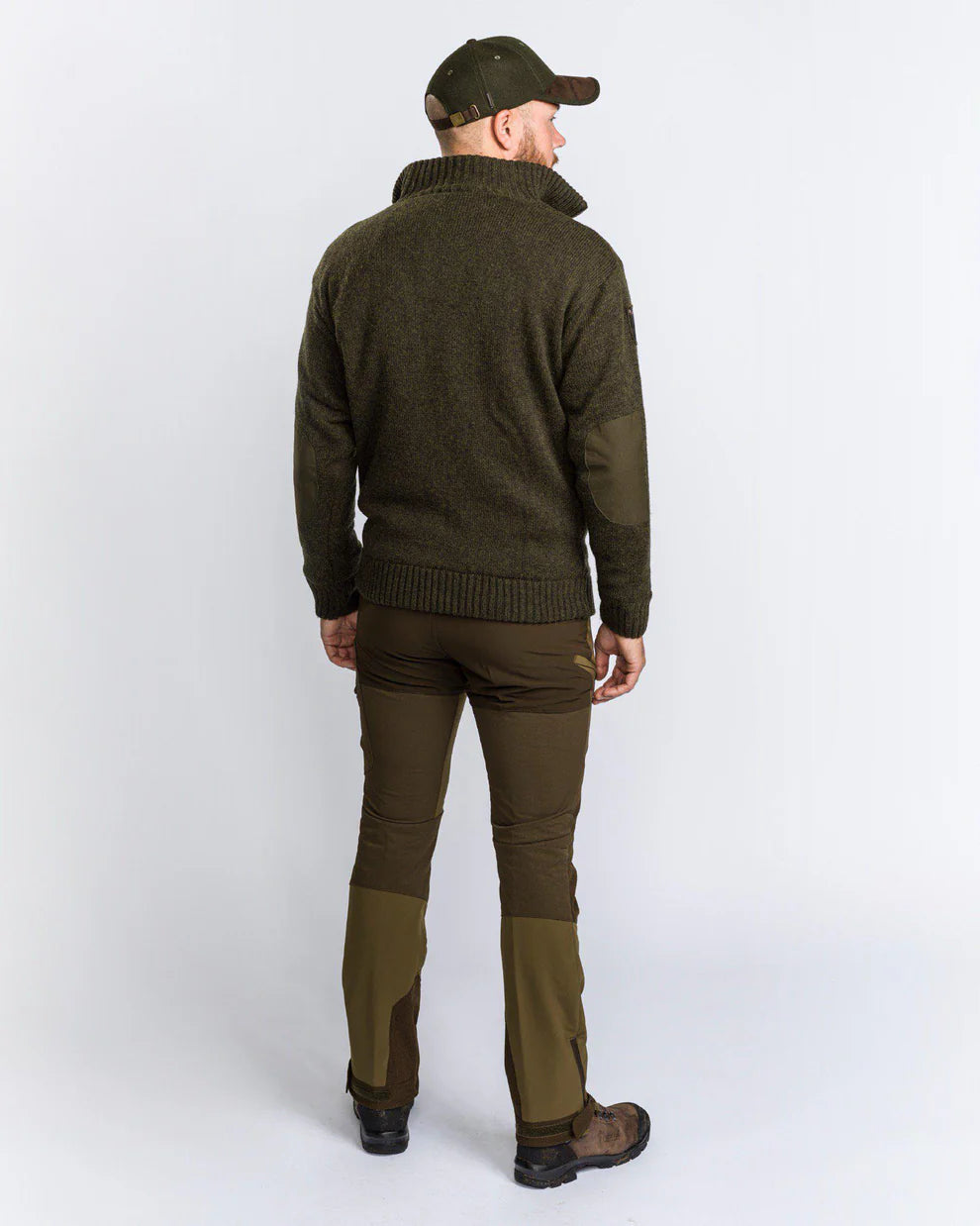 Hurricane Sweater Wind stopper - Men – Green – Pinewood