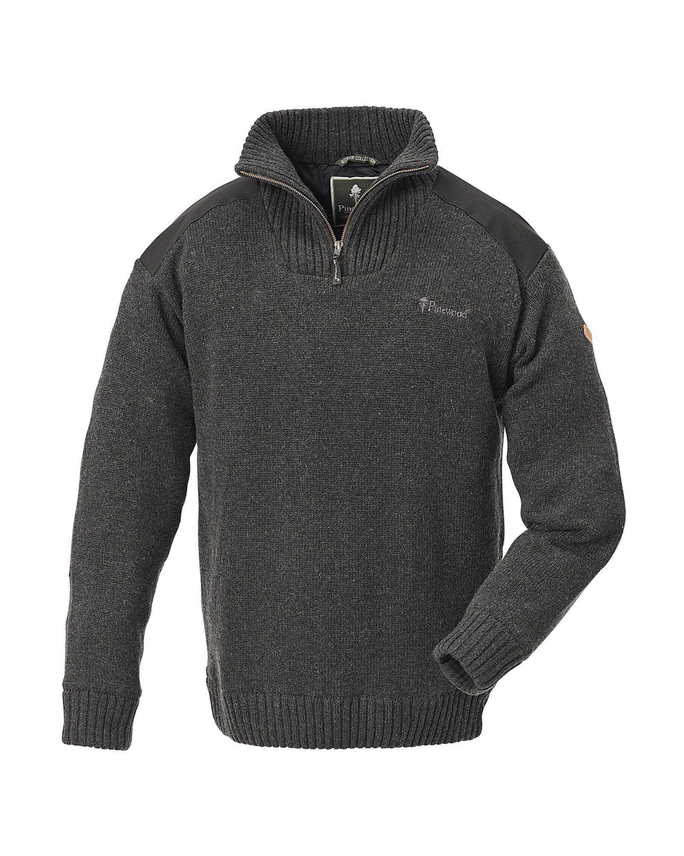 Hurricane Sweater Wind stopper - Men – Grey – Pinewood