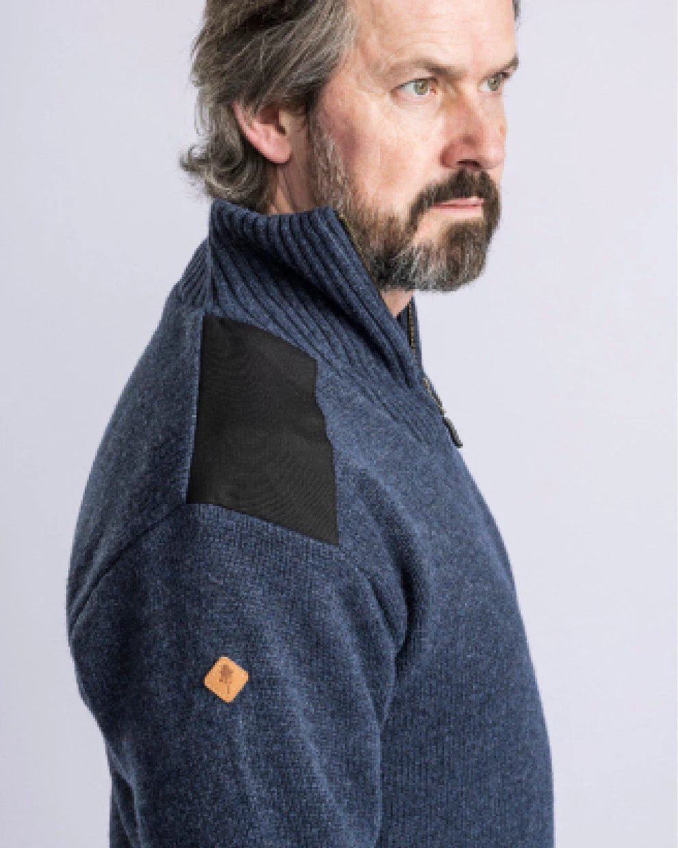 Hurricane Sweater Wind stopper - Men – Navy – Pinewood