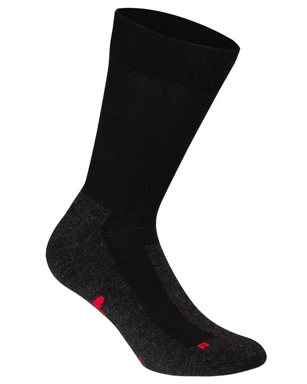Trekking Merino Socks Black / D.Grey - Pinewood