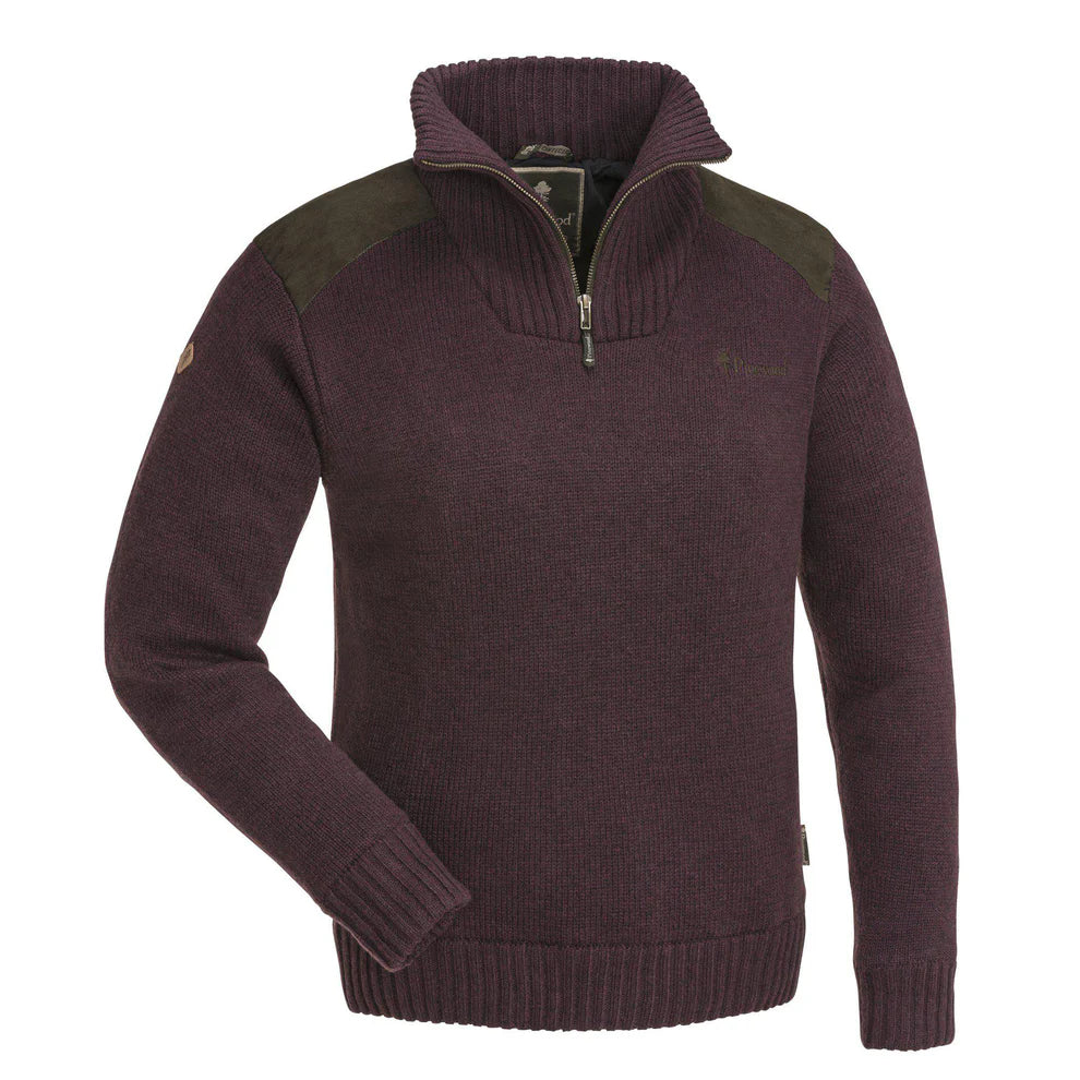 Hurricane Sweater Wind stopper - Women – Burgundy – Pinewood