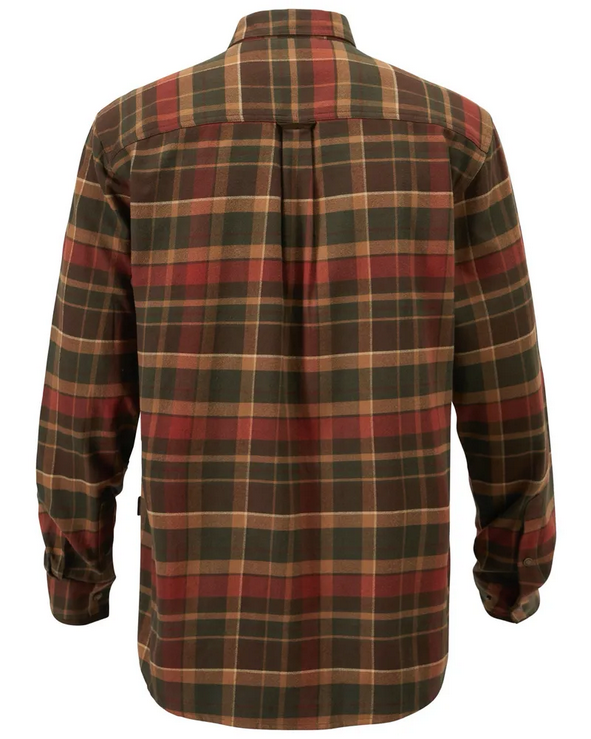 Prestwick Exclusive Shirt - Men - D. Green / Terracotta - Pinewood
