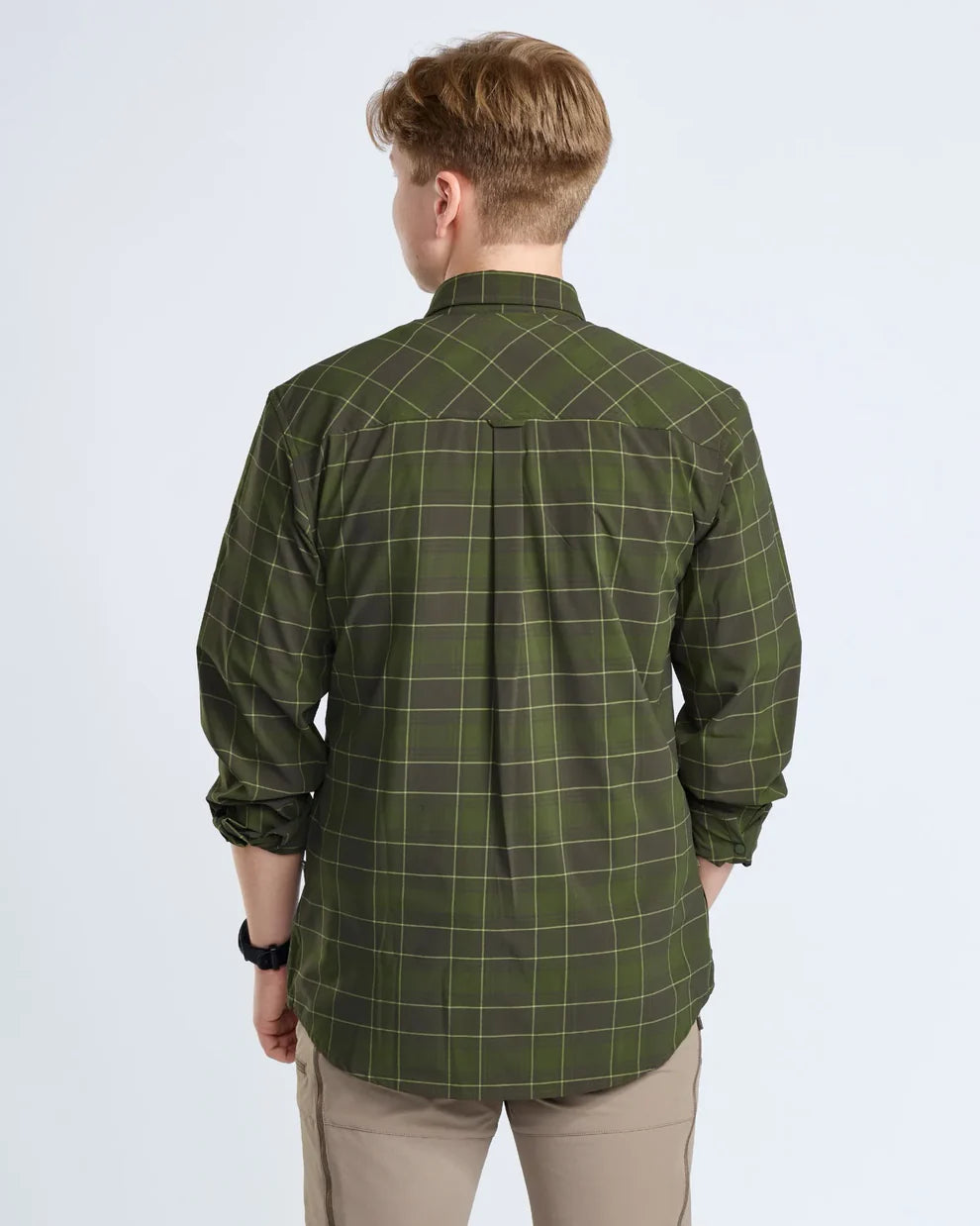 Abisko Trekking Shirt - Men - Moss Green - Pinewood