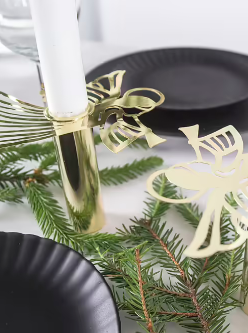 Large Candleholder Flying Angel - Pluto Produkter