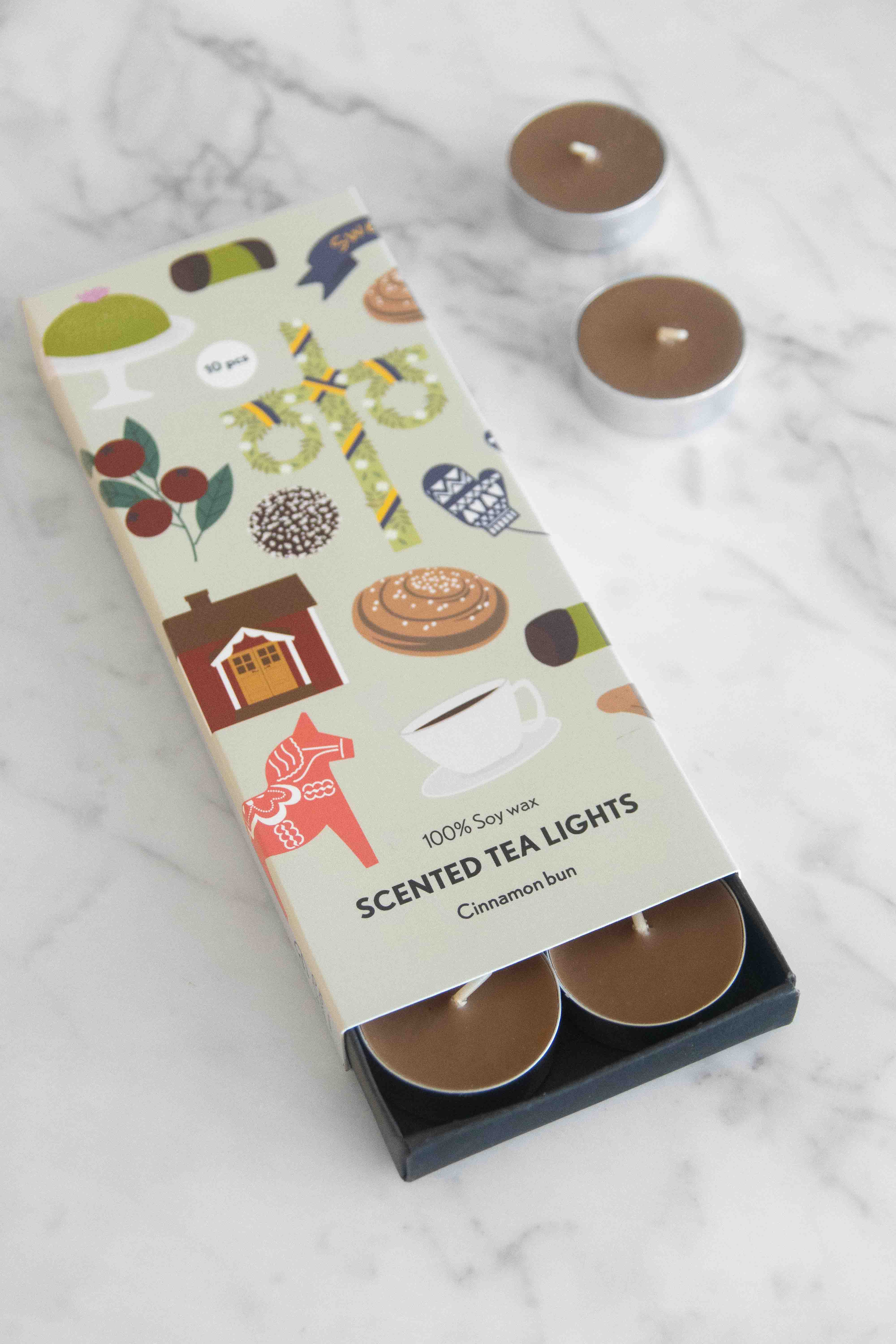 Scented Tealights Like A Swede 10-pcs – Pluto produkter