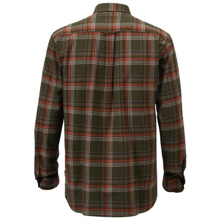 Prestwick Exclusive Shirt - Men - Green / B. Orange - Pinewood