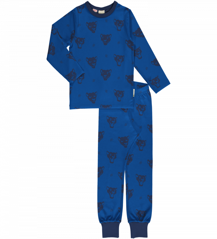 Pyjama Set LS Mono Panther - Maxomorra
