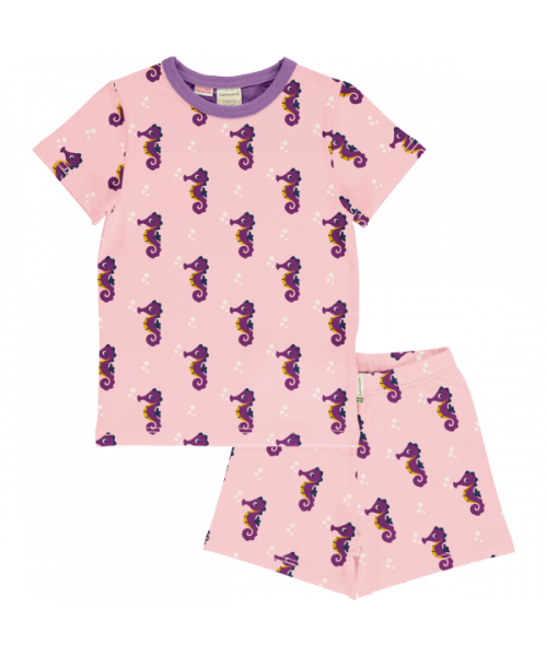 Pyjama Set SS Seahorse - Maxomorra