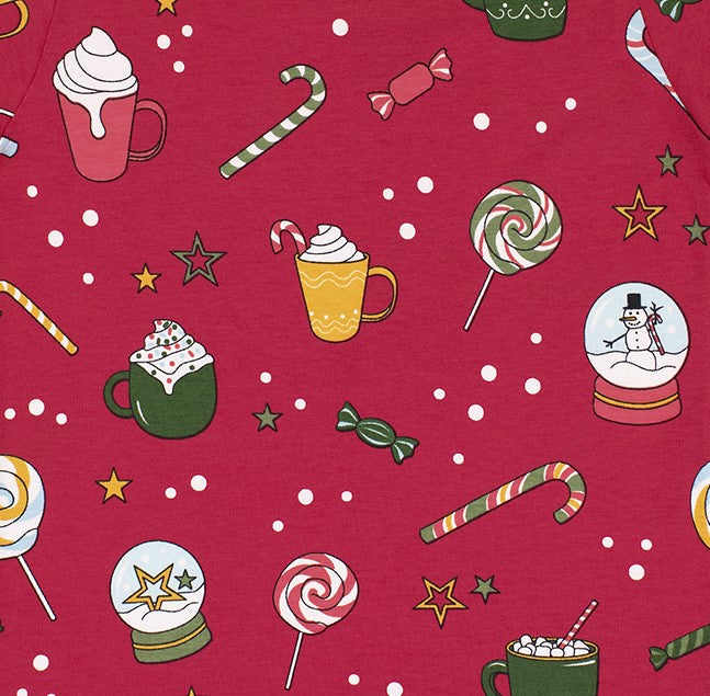 Jurk / Twirl Dress Winter Magic Rosehip - Villervalla