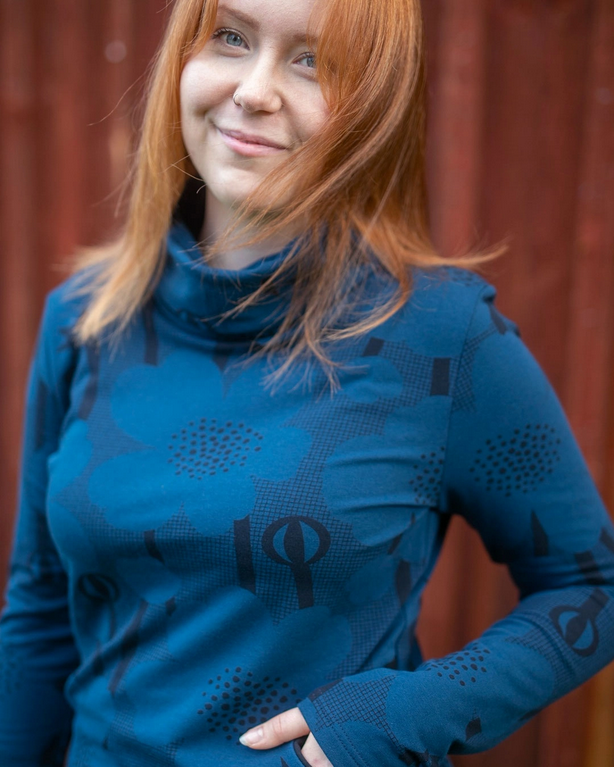 Jurk ROUTA knit dress Buttercup Storm S-XXXL - Paapii Design