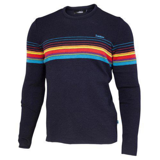 Trui Retro Hang Loose Navy - Ivanhoe of Sweden