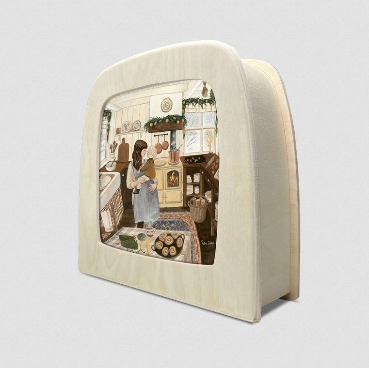 Toverplaat Winter Baking Silhouette – Robin Pieterse