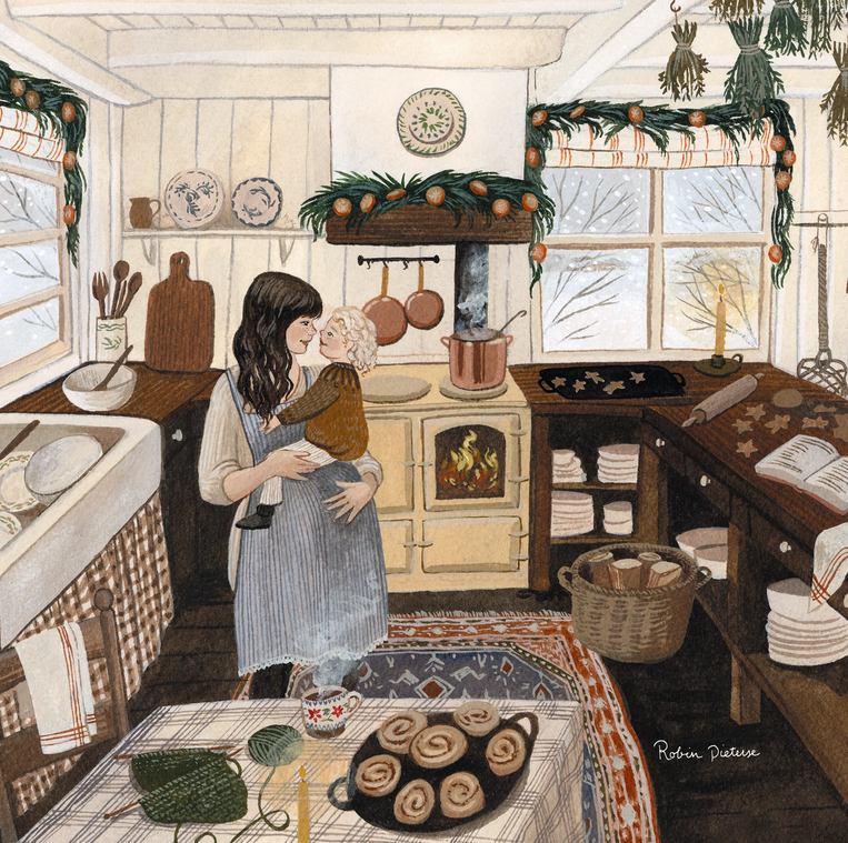 Toverplaat Winter Baking Silhouette – Robin Pieterse