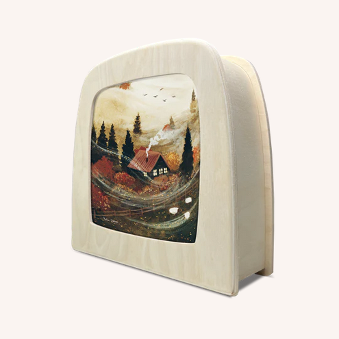 Toverplaat October Cottage Silhouette – Robin Pieterse