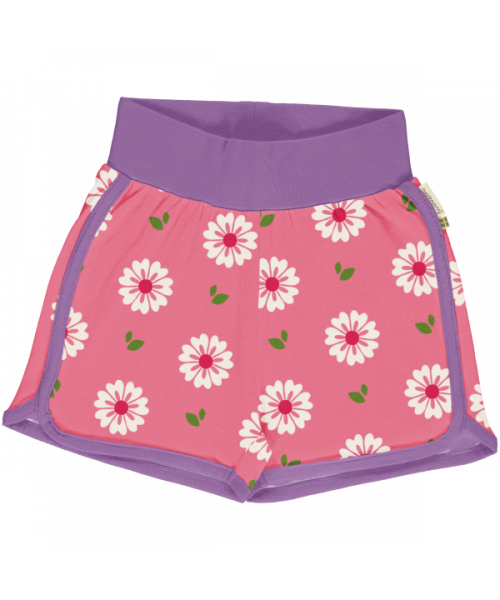 Korte broek / Runner Shorts Flowers - Maxomorra