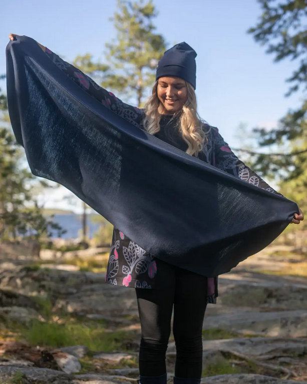 Sjaal / Scarf 100% Merinowol Storm – Paapii Design