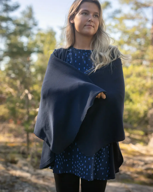 Sjaal / Scarf 100% Merinowol Storm – Paapii Design