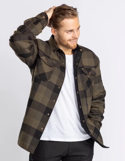 Shirt (Tussenjas) Canada Classic 2.0 met voering - Men - Green - Pinewood