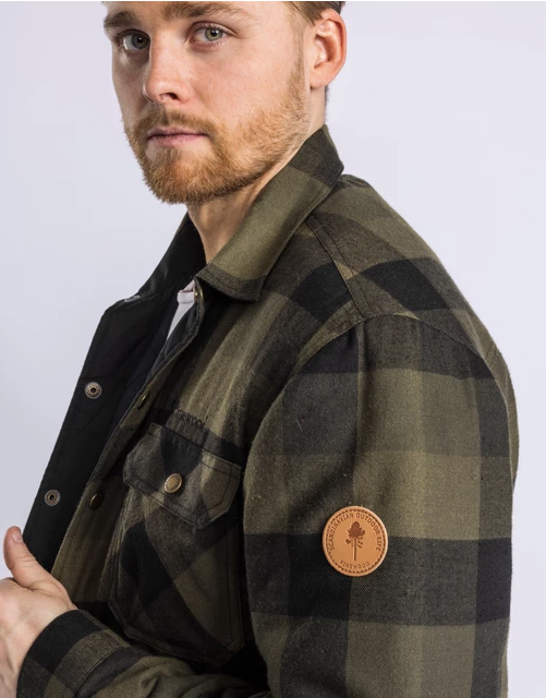 Shirt (Tussenjas) Canada Classic 2.0 met voering - Men - Green - Pinewood