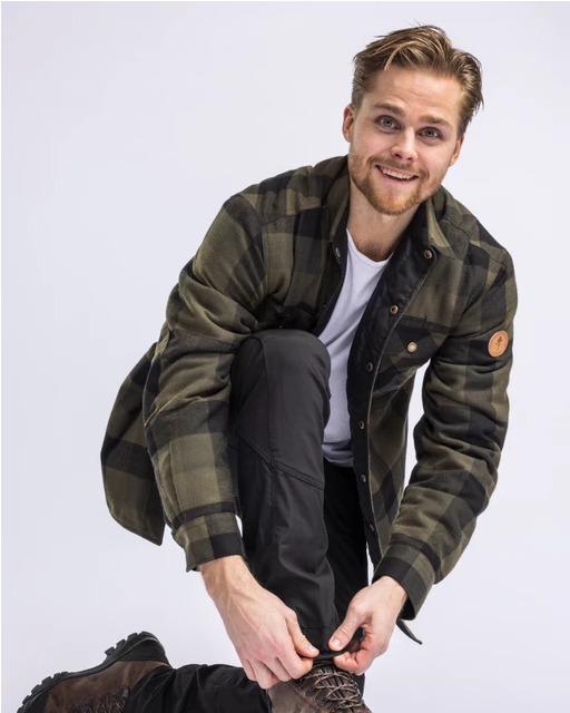 Shirt (Tussenjas) Canada Classic 2.0 met voering - Men - Green - Pinewood