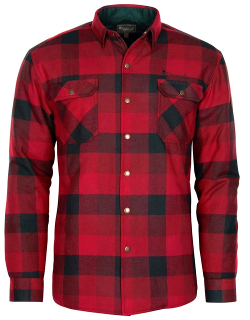 Shirt (Tussenjas) Canada Classic 2.0 met voering - Men - Red - Pinewood