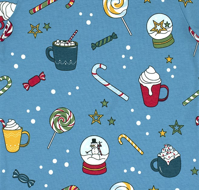 Pyjamas LS Winter Magic Sky - Villervalla