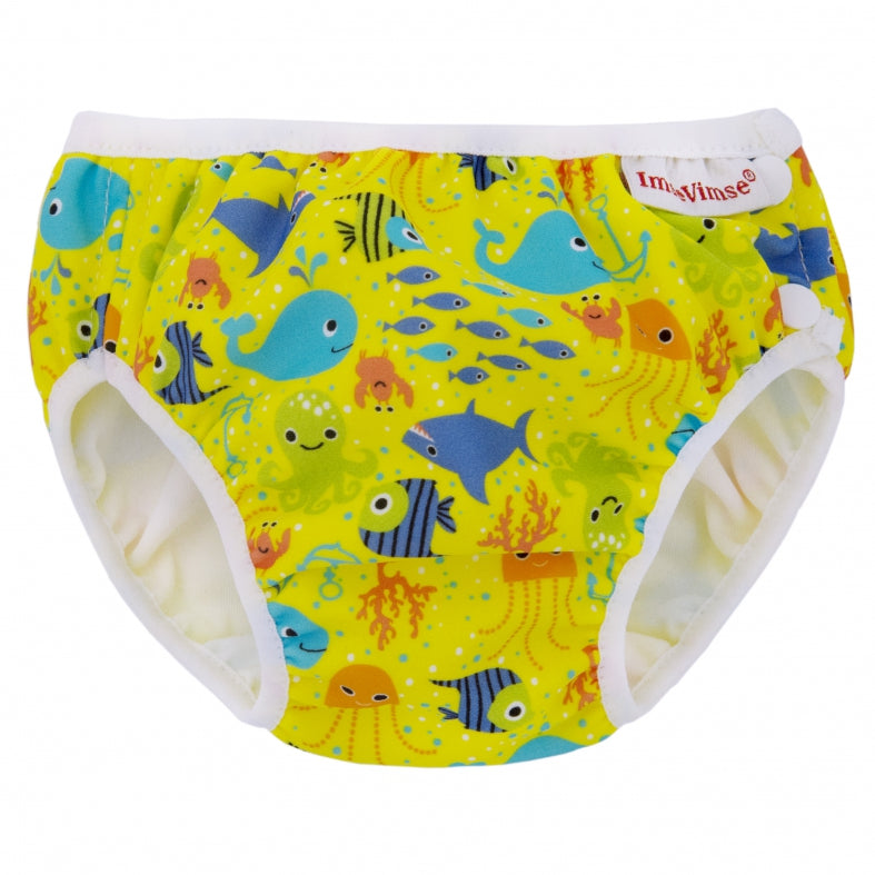 Reusable Swim Nappy / zwemluier Yellow Seven Seas – ImseVimse