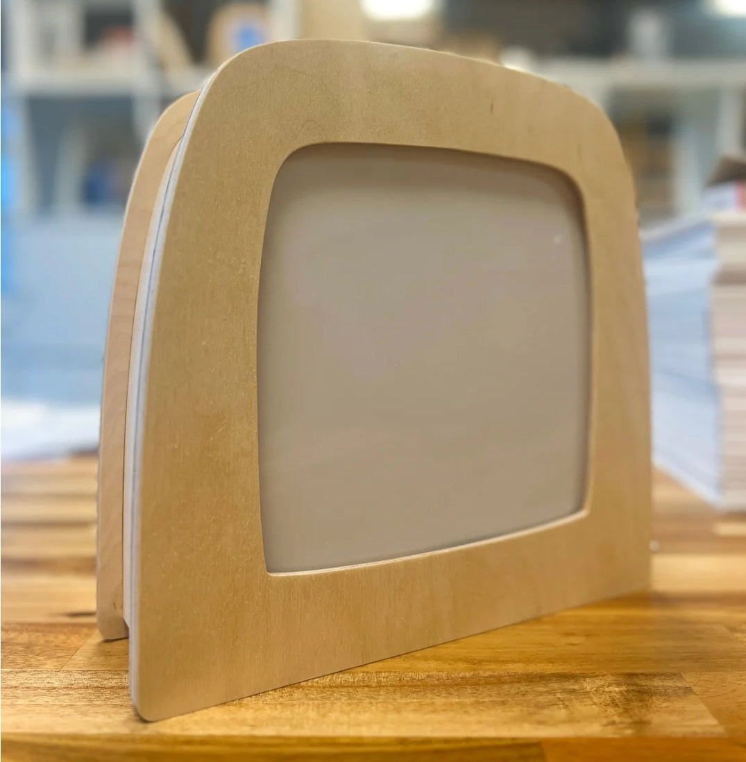 Toverlux lamp / Seizoenslamp hout – Toverlux